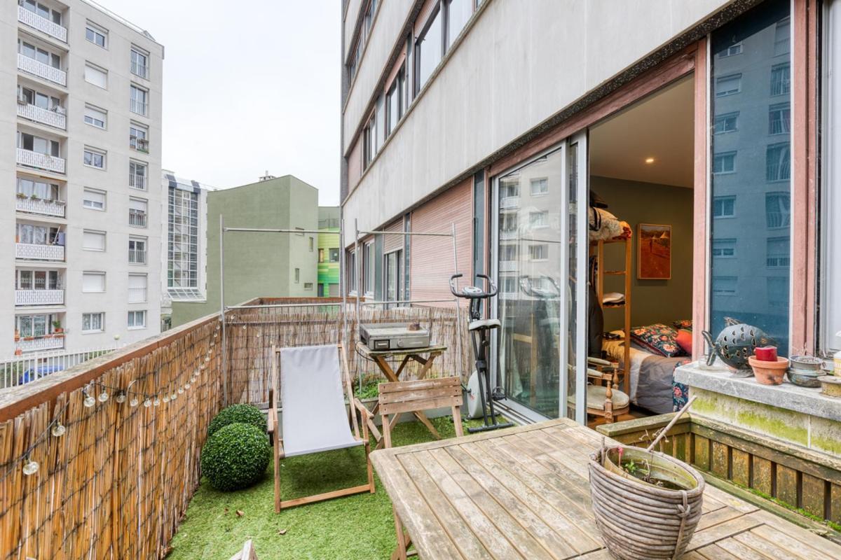 Апартаменти T2 Lumineux Avec Terrasse Булонь-Біянкур Екстер'єр фото